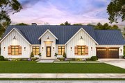 Farmhouse Style House Plan - 3 Beds 3 Baths 2197 Sq/Ft Plan #119-470 Exterior 