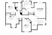 Craftsman Style House Plan - 4 Beds 2.5 Baths 2606 Sq/Ft Plan #48-539 