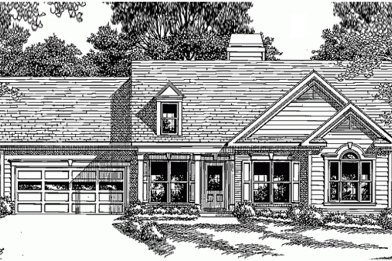 Home Plan - Exterior - Front Elevation 3 for Traditional House Plan #927-309 - 3 bed, 2 bath