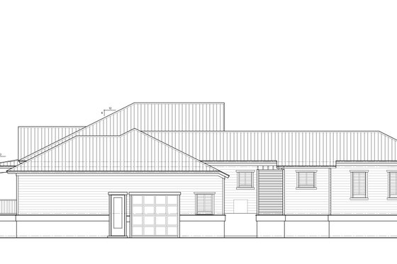 Exterior - Other Elevation for Cottage House Plan #938-130 - 3 bed, 3 bath
