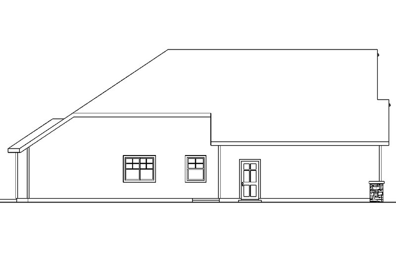 Home Plan - Exterior - Other Elevation 1 for Traditional House Plan #124-546 - 3 bed, 2.5 bath