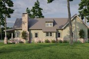 Craftsman Style House Plan - 1 Beds 1.5 Baths 1004 Sq/Ft Plan #17-3432 Exterior 