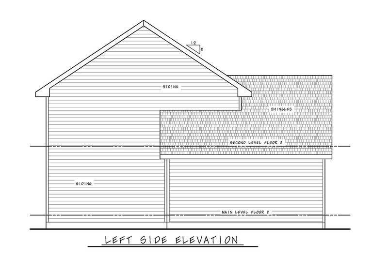 Dream House Plan - Exterior - Other Elevation for Farmhouse House Plan #20-2652 - 4 bed, 2.5 bath