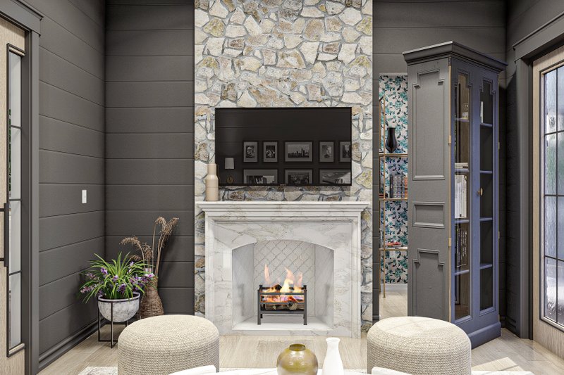 Architectural House Design - Interior - Other 1 for Modern House Plan #455-606 - 3 bed, 2.5 bath