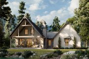 Cabin Style House Plan - 2 Beds 2 Baths 1662 Sq/Ft Plan #1114-9 