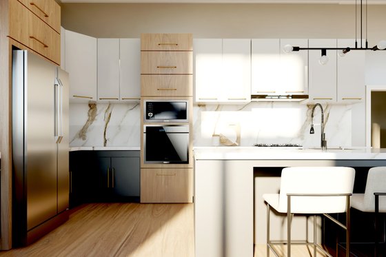 Interior - Kitchen 1 for Modern House Plan #1064-323 - 3 bed, 2 bath