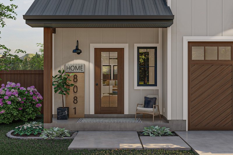 House Design - Exterior - Other Elevation 1 for Farmhouse House Plan #455-236 - 3 bed, 2.5 bath