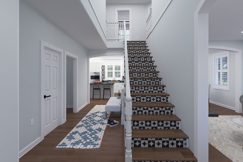 House Design - Interior - Entry 1 for Farmhouse House Plan #1060-262 - 4 bed, 2.5 bath