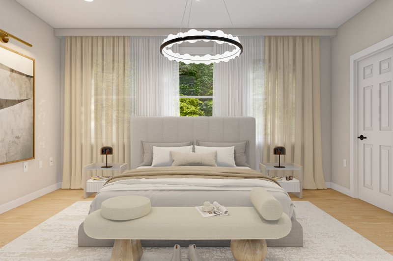 Home Plan - Interior - Master Bedroom for Traditional House Plan #1060-259 - 3 bed, 2 bath