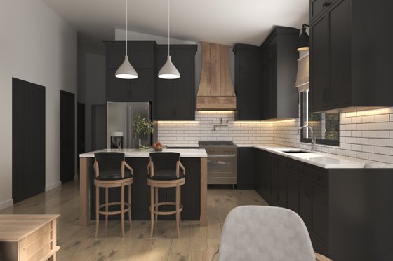 Interior - Other 5 for Barndominium House Plan #1070-173 - 2 bed, 1 bath