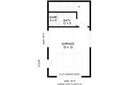 Farmhouse Style House Plan - 0 Beds 1 Baths 448 Sq/Ft Plan #932-1068 