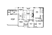 Modern Style House Plan - 3 Beds 2.5 Baths 1944 Sq/Ft Plan #36-168 