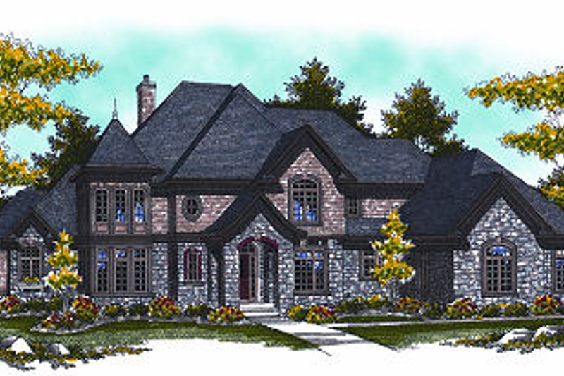 Dream House Plan - European Photo Plan #70-890