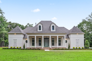 Southern Style House Plan - 4 Beds 3.5 Baths 3585 Sq/Ft Plan #1074-52 Exterior 