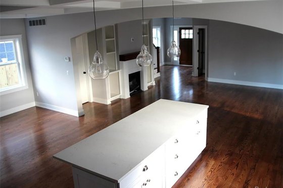 Interior - Kitchen for Traditional House Plan #1057-13 - 3 bed, 2.5 bath