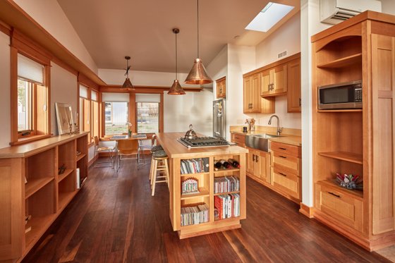 Interior - Kitchen 1 for Modern House Plan #890-10 - 2 bed, 1 bath