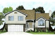 Traditional Style House Plan - 3 Beds 2 Baths 1243 Sq/Ft Plan #58-170 