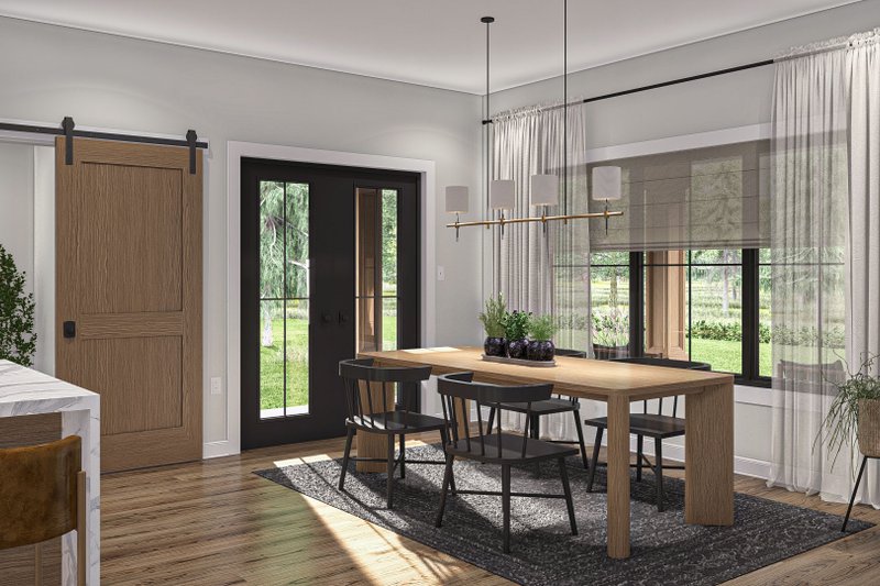House Plan Design - Interior - Dining Room 1 for Farmhouse House Plan #455-440 - 3 bed, 2.5 bath