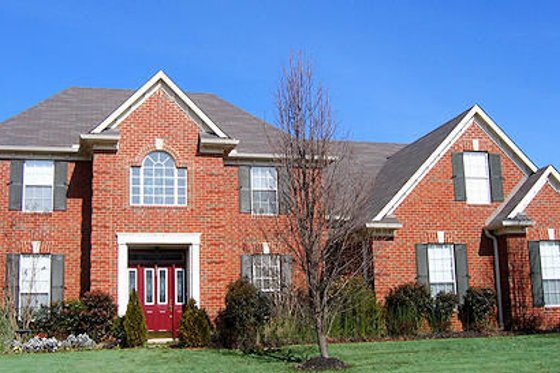 Exterior - Front Elevation for Traditional House Plan #81-13817 - 3 bed, 2.5 bath