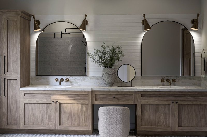 Architectural House Design - Interior - Master Bathroom for Barndominium House Plan #455-262 - 3 bed, 2 bath