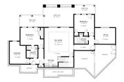 Craftsman Style House Plan - 4 Beds 4 Baths 3869 Sq/Ft Plan #437-104 