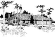 Traditional Style House Plan - 4 Beds 2 Baths 2185 Sq/Ft Plan #303-433 