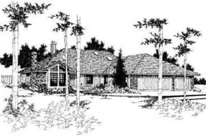 Traditional Exterior - Front Elevation Plan #303-433