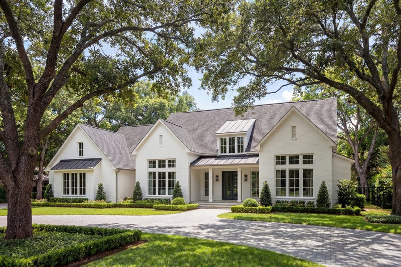 Architectural House Design - Exterior - Front Elevation 4 for Farmhouse House Plan #430-415 - 4 bed, 3.5 bath