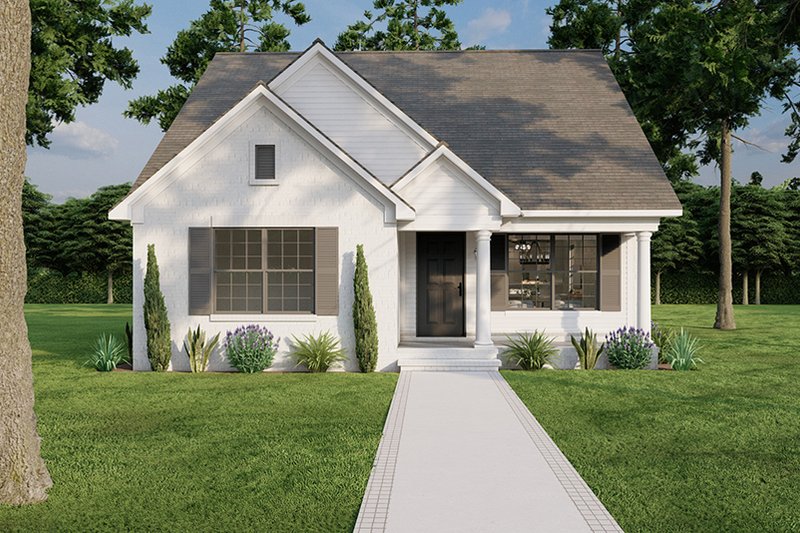 Dream House Plan - Traditional Exterior - Front Elevation Plan #923-330