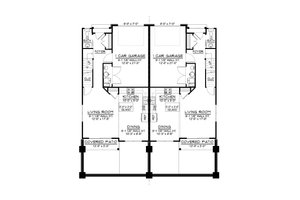 Floor Plan - Main Floor for Contemporary House Plan #1064-359 - 3 bed, 2.5 bath