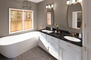 Country Style House Plan - 3 Beds 2 Baths 1716 Sq/Ft Plan #44-196 Interior 