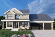 Traditional Style House Plan - 3 Beds 2.5 Baths 2863 Sq/Ft Plan #112-207 