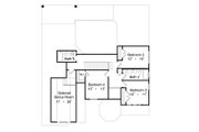 European Style House Plan - 4 Beds 3.5 Baths 2567 Sq/Ft Plan #417-288 
