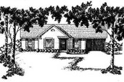 Ranch Style House Plan - 3 Beds 1.5 Baths 1052 Sq/Ft Plan #36-101 