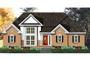 Colonial Style House Plan - 4 Beds 2 Baths 1742 Sq/Ft Plan #3-278 