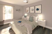Country Style House Plan - 2 Beds 1 Baths 864 Sq/Ft Plan #44-203 