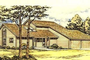 Traditional Exterior - Front Elevation Plan #320-150