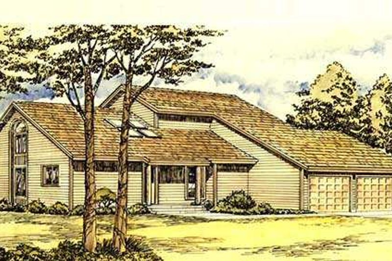 Home Plan - Traditional Exterior - Front Elevation Plan #320-150