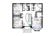 European Style House Plan - 3 Beds 2.5 Baths 2030 Sq/Ft Plan #23-2006 