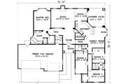 Adobe / Southwestern Style House Plan - 4 Beds 3 Baths 2377 Sq/Ft Plan #1-1457 