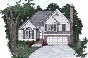 Traditional Exterior - Front Elevation Plan #129-143