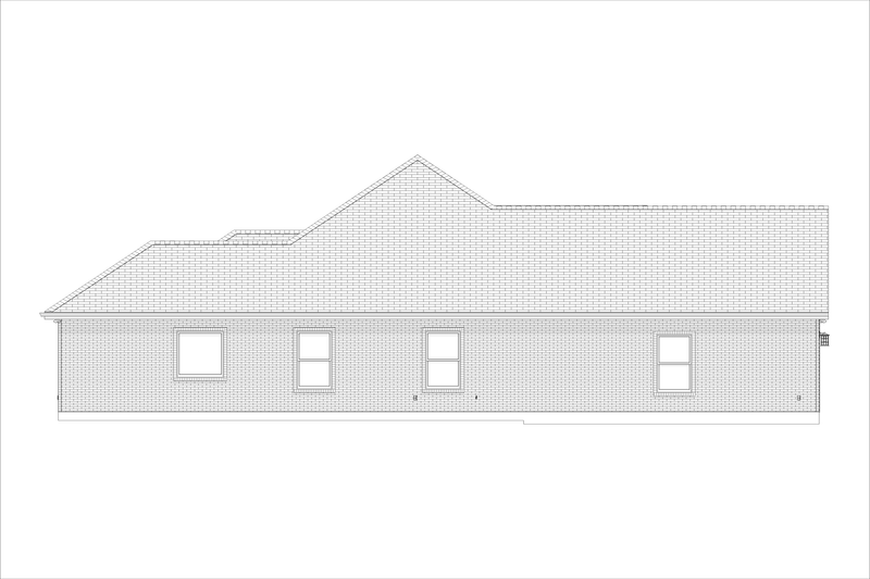 House Design - Exterior - Other Elevation 2 for Traditional House Plan #1127-8 - 3 bed, 2 bath