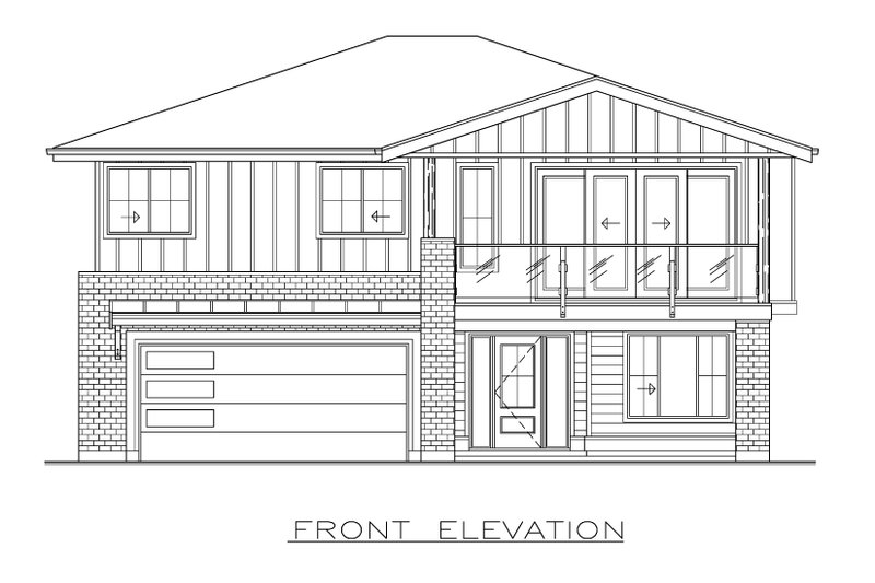 Dream House Plan - Exterior - Front Elevation 4 for Farmhouse House Plan #1100-129 - 3 bed, 2 bath