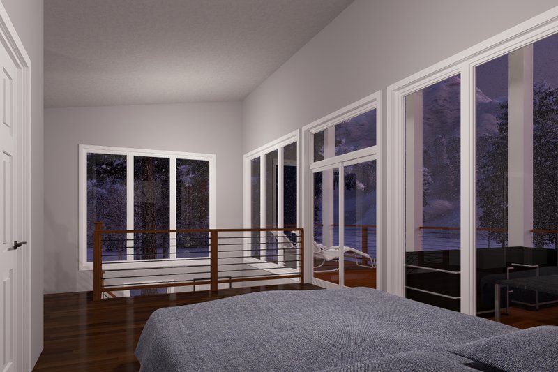 Home Plan - Interior - Master Bedroom 1 for Modern House Plan #513-2249 - 3 bed, 2 bath