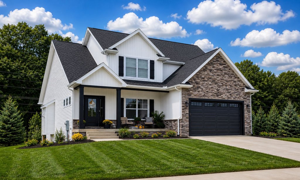 Exterior - Front Elevation 2 for Traditional House Plan #20-2394 - 4 bed, 3 bath