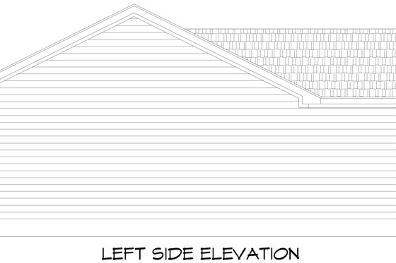 Exterior - Other Elevation for Craftsman House Plan #932-1036 - 3 bed, 2 bath