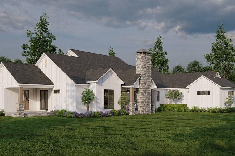 Architectural House Design - Exterior - Other Elevation for Farmhouse House Plan #923-365 - 4 bed, 3.5 bath