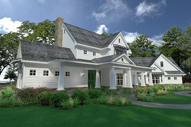 Architectural House Design - Left Side 1