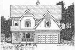 Traditional Exterior - Front Elevation Plan #6-139