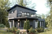 Modern Style House Plan - 3 Beds 2 Baths 1200 Sq/Ft Plan #23-2831 